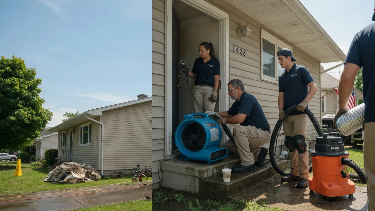 Water Damage Restoration in Berne, IN near me